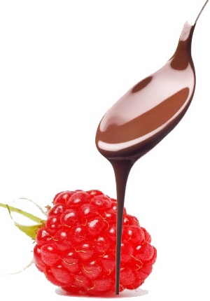 chocolate raspberry body cream