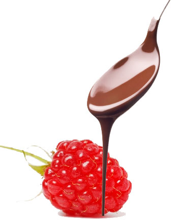 chocolate raspberry body cream
